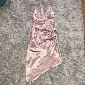 Light pink dress mini dress